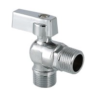 Кран шаровой угловой для подкл. с/т приборов 1/2"х1/2"