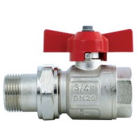 Кран шаровой со сгоном Itap IDEAL бабочка 1"