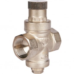 Редуктор давления ROMMER PN16 вн/вн 3/4" без подключения манометра