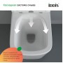 Комплект Iddis 3в1: подвесной унитаз Bild, инсталляция Profix и черная клавиша смыва