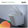 Комплект Iddis 3в1: подвесной унитаз Bild, инсталляция Profix и черная клавиша смыва