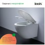 Комплект Iddis 3в1: подвесной унитаз Blanco Q, инсталляция Profix и хромированная клавиша смыва