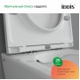 Комплект Iddis 3в1: подвесной унитаз Calipso, инсталляция Profix и хромированная клавиша смыва