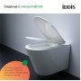Комплект Iddis 3в1: подвесной унитаз Calipso, инсталляция Profix и хромированная клавиша смыва
