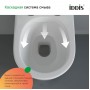 Комплект Iddis 3в1: подвесной унитаз Calipso, инсталляция Profix и черная клавиша смыва