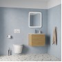 Унитаз подвесной Iddis Blanco Q, без ободка, сид. дюропласт, микролифт, EasyFix