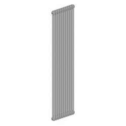 Дизайн-радиатор стальной IRSAP TESI 21800/08 бок.подкл. Т30 3/4"  cod.03 (серый Манхэттен)